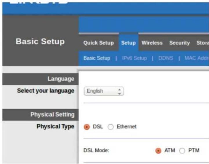 LINKSYS X6200 - Configurarea VDSL - 1