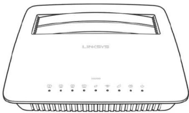 LINKSYS X6200 - Ovansida - 1