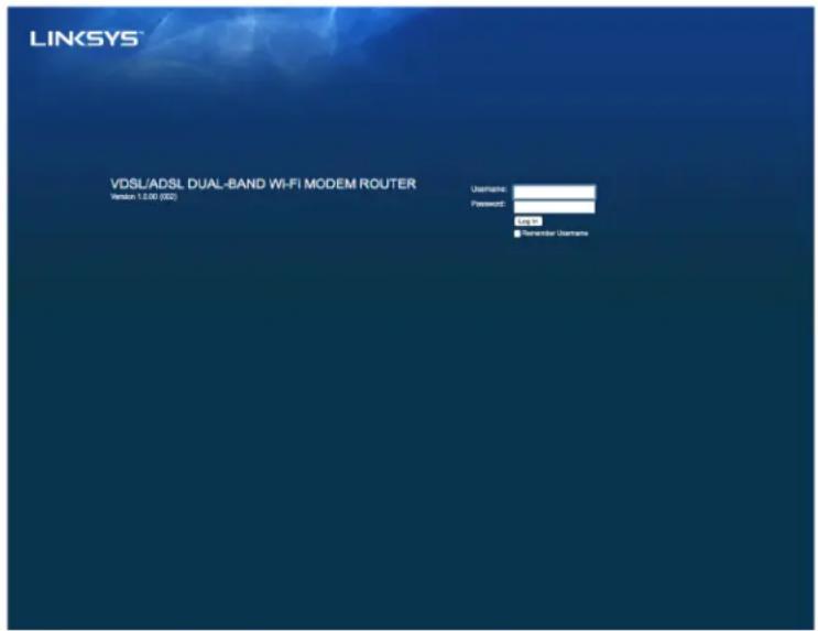 LINKSYS X6200 - Brauseripohise kasutajaliidese avamine - 1