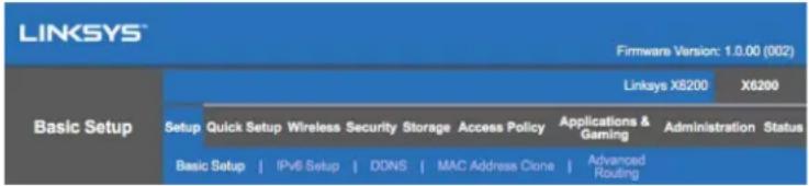 LINKSYS X6200 - Използване на 6аЗираната на 6payзьр помоцна nporpama - 1