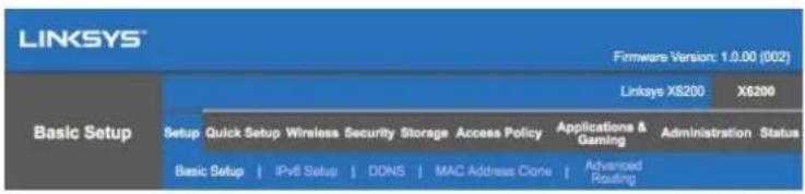 LINKSYS X6200 - y - 1