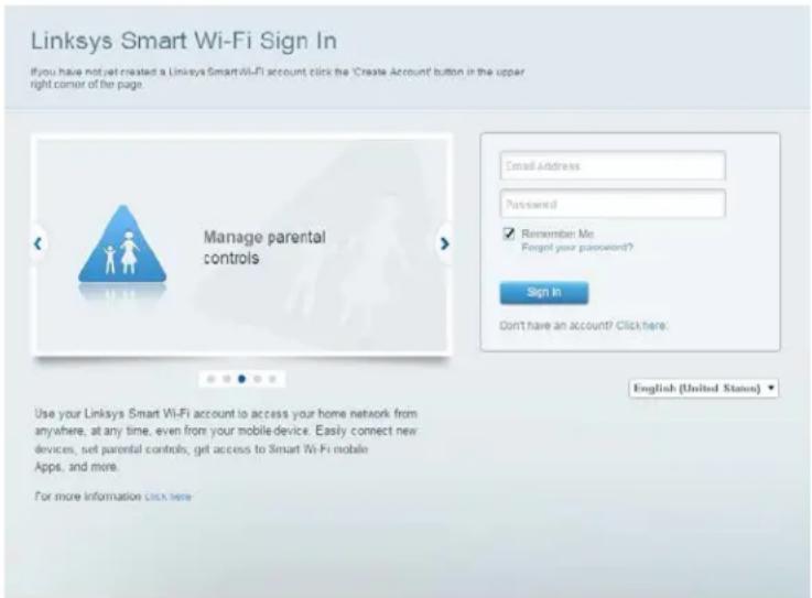 LINKSYS EA2750 - Yhteyden muodostaminen Linksys Smart Wi-Fi -tiliin - 1