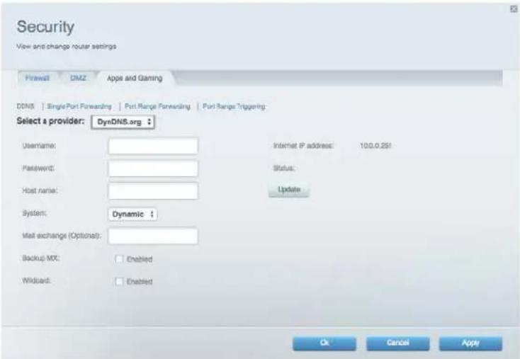 LINKSYS EA2750 - To set up DDNS: - 1