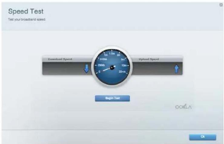 LINKSYS EA2750 - How to test your Internet connection speed - 1
