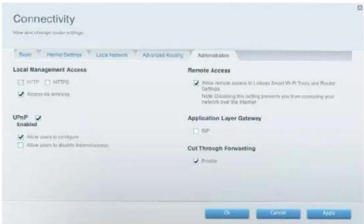 LINKSYS EA2750 - Désactivation de l'accès distant - 1