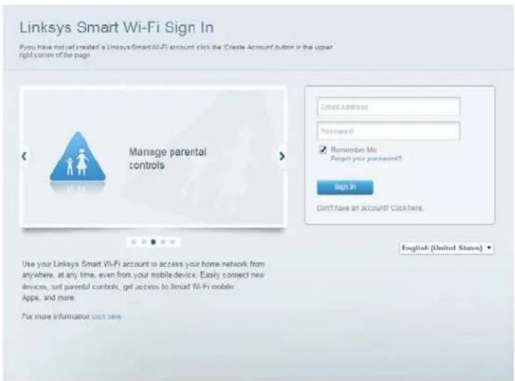 LINKSYS EA2750 - Как да се свържете към Linksys Smart Wi-Fi - 1