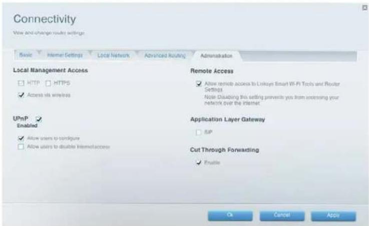 LINKSYS EA2750 - Configuration de la fonction UPnP - 1