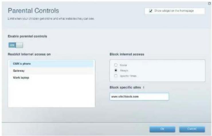 LINKSYS EA2750 - Comment configurer le contrôle parental - 1