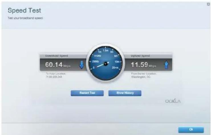 LINKSYS EA2750 - How to test your Internet connection speed - 2