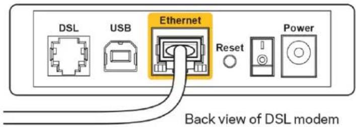 LINKSYS EA2750 - Message Votre câble Internet n'est pas branché - 3