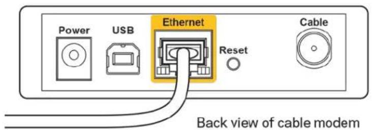 LINKSYS EA2750 - Message de type Votre câble Internet n'est pas branché - 2