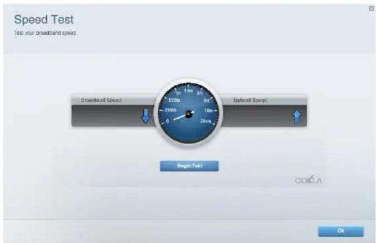 LINKSYS EA2750 - Vérification de votre vitesse de connexion Internet - 1