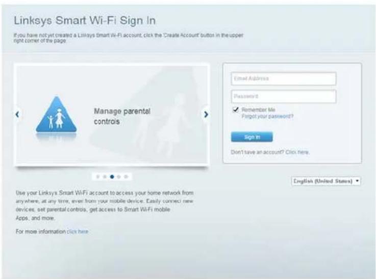 LINKSYS EA2750 - Cómo conectar a Linksys Smart Wi-Fi - 1