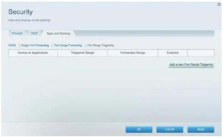 LINKSYS EA2750 - Port-Bereich-Triggering für das Online-Gaming einrichten - 1