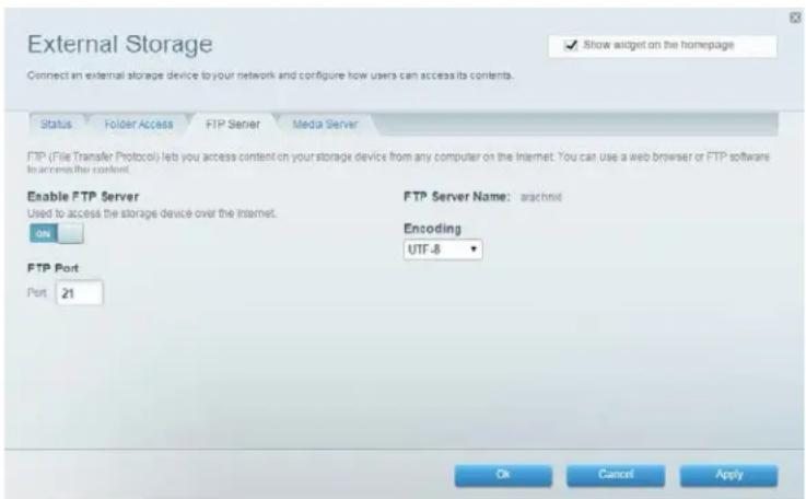 LINKSYS EA2750 - Per Fernzugriff auf ein Speichergerät zugreifen - 1