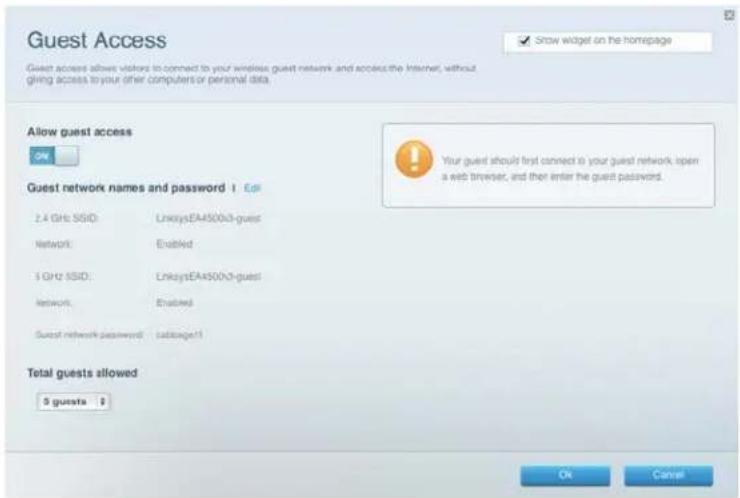 LINKSYS EA2750 - How to configure your guest networks - 1