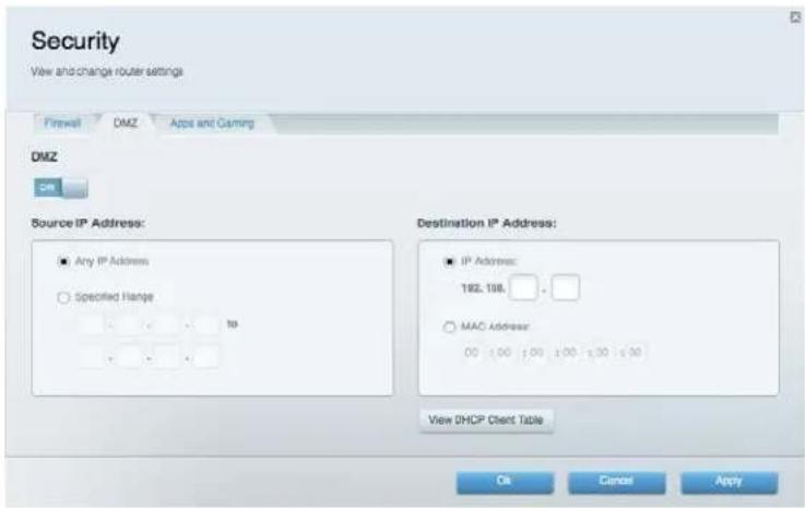 LINKSYS EA2750 - How to expose a device to the Internet - 1