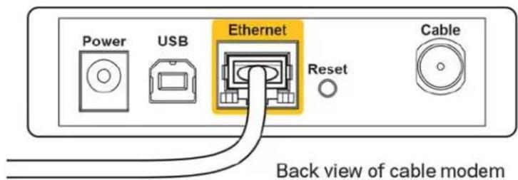 LINKSYS EA2750 - Mensaje de aviso de desconexión del cable de Internet - 2