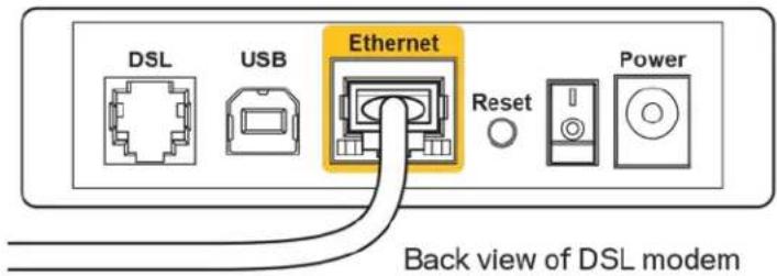 LINKSYS EA2750 - Meldung „Ihr Internetkabel ist nicht angeschlossen“ - 3