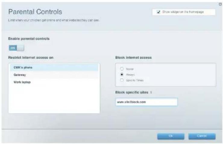 LINKSYS EA2750 - How to set up parental controls - 1