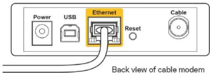 LINKSYS EA2750 - Message Votre câble Internet n'est pas branché - 2