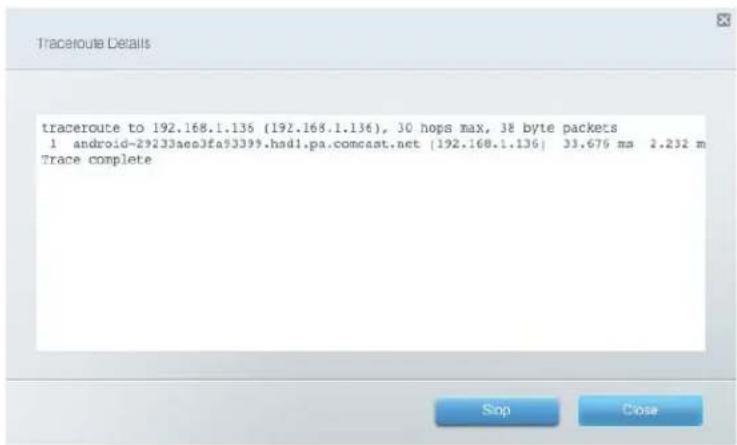LINKSYS EA2750 - Test af internetforbindelsen - 2