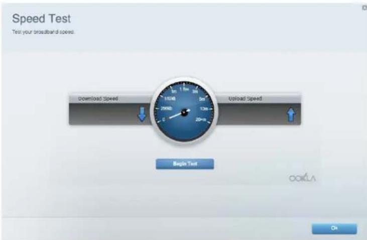 LINKSYS EA2750 - Test rychlosti připojení k internetu - 1