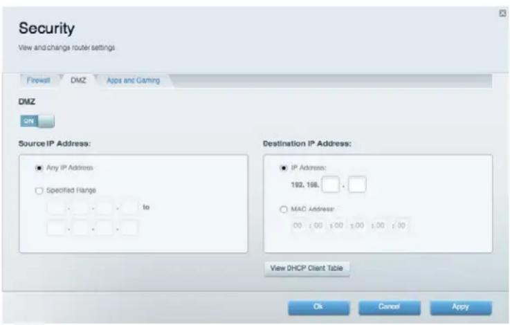 LINKSYS EA2750 - Comment rendre un périphérique accessible sur Internet - 1