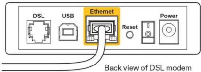 LINKSYS EA2750 - Mensaje de aviso de desconexión del cable de Internet - 3