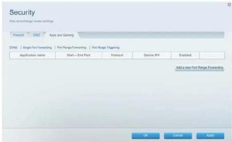 LINKSYS EA2750 - Cómo configurar el reenvío de puertos para un rango de puertos - 1