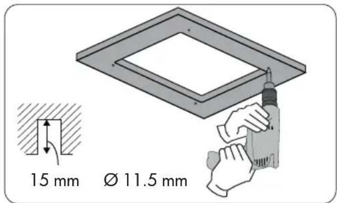 SMEG VZ57CT - UNDERMOUNT INSTALLATION - 2
