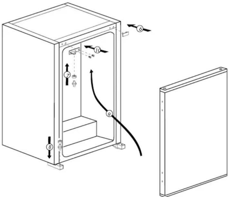 TEKA TGI2 110 - Reversing the doors - 2