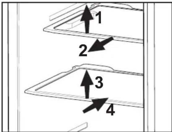 BEKO DNE68620E - Sliding Body Shelves - 1