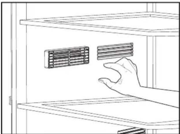 BEKO DNE68620E - Description and cleaning of odor filter: - 1