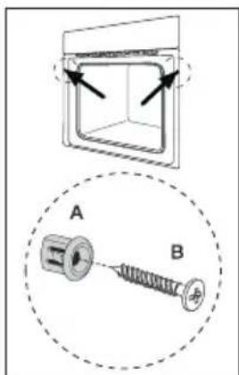 Orima OR 65 CN - SECURING THE OVEN TO THE CABINET - 1