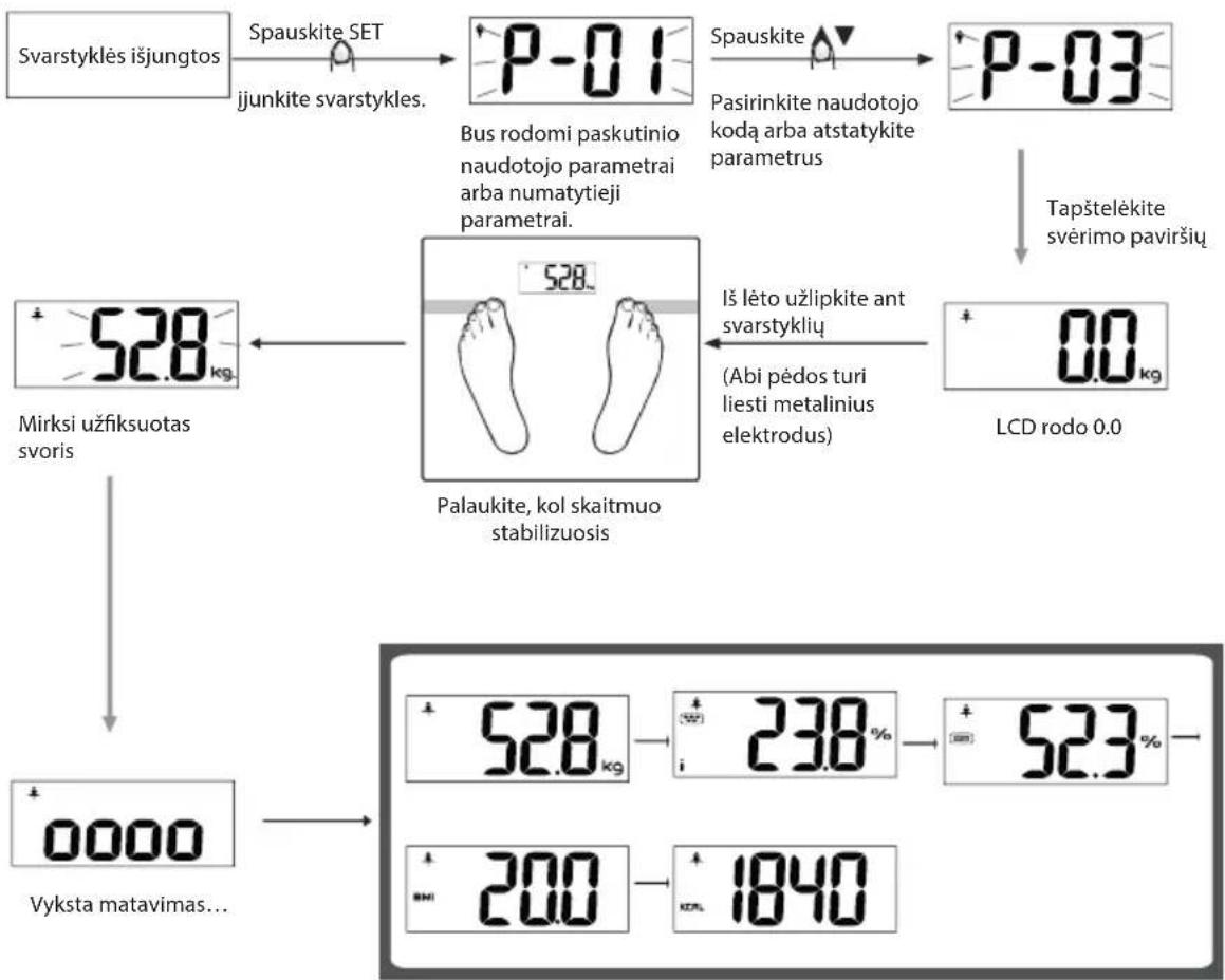 ECG OV 126 - fizinių duomenų matavimas - 1