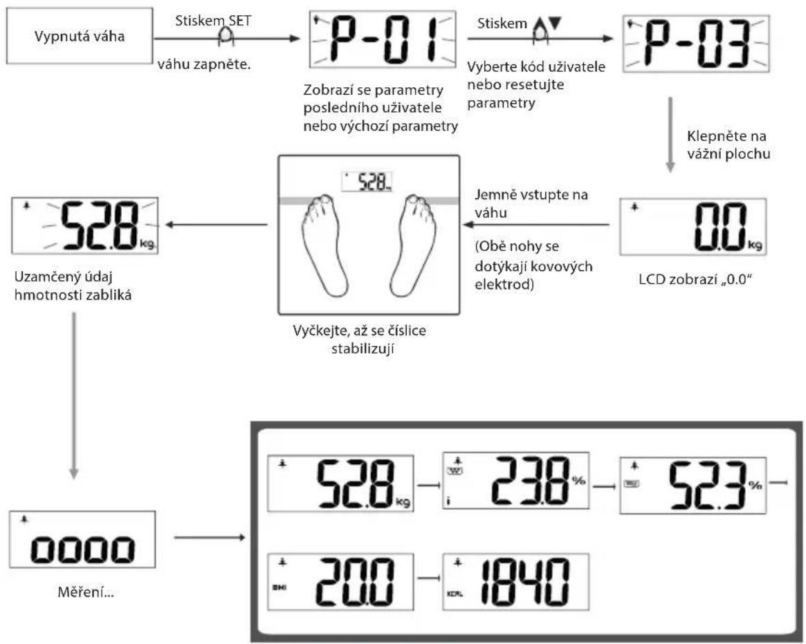 ECG OV 126 - Měření tělesných údajů - 1
