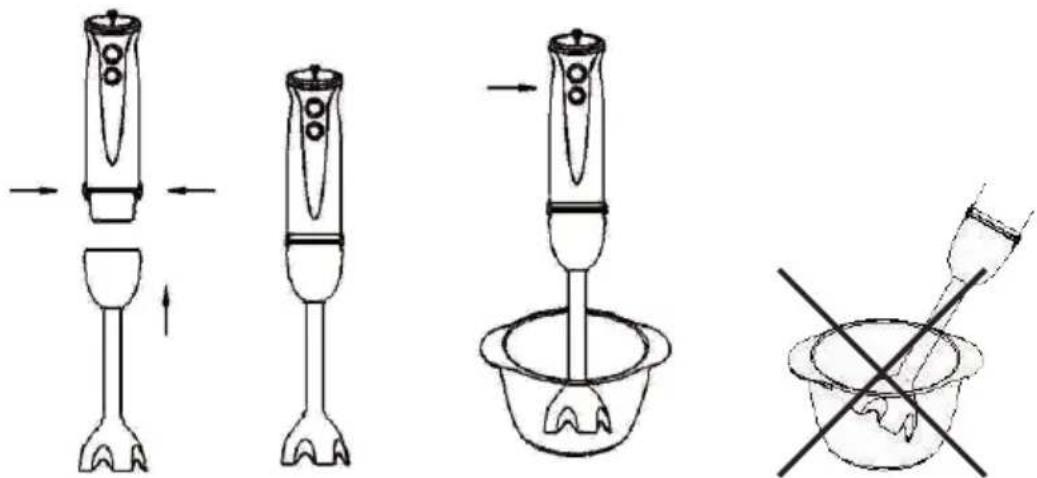 ECG RM 410 - GB INSTRUCTIONS FOR USE - BLENDER - 1