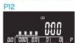 Reebok ZR10F - PROGRAM MODE (P1-12) - 12