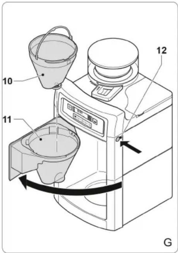 Klarstein Aromatica II Thermo - Příprava kávy s károvými zrny (obrázky A - H) - 1