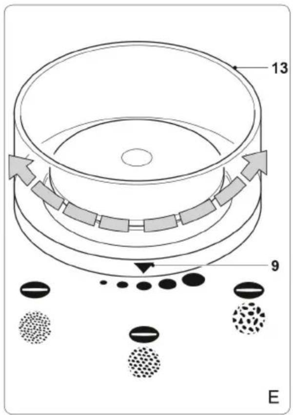 Klarstein Aromatica II Thermo - Remplissage du réservoir d'eau (illustration D) - 1