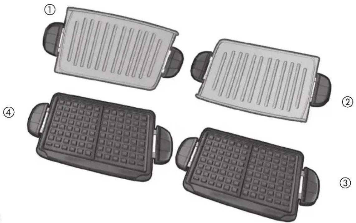GEORGE FOREMAN GRP4842 - CABLE ELECTRICO - 3