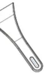 VESTEL VFKS2246 - Spatule en plastique - 1