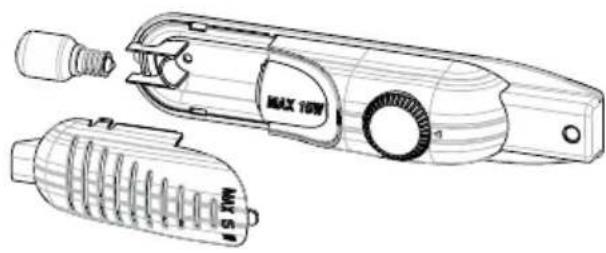VESTEL VFKS2246 - Remplacer I'ampoule - 2