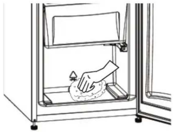 VESTEL VFKS2246 - Dégivrage du compartment du congélateur: - 1