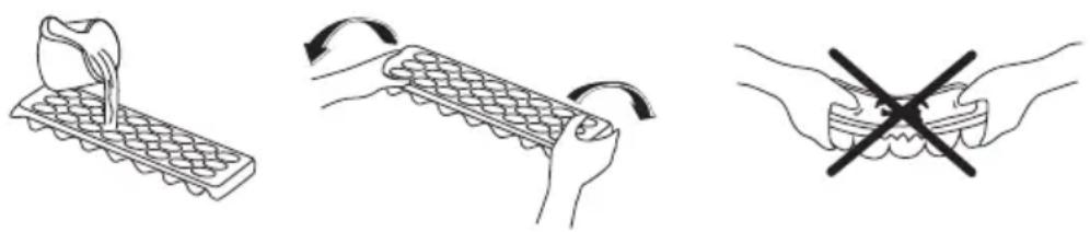 VESTEL VFKS2246 - Fabrication de glaçons (Bac à glaçons) - 1