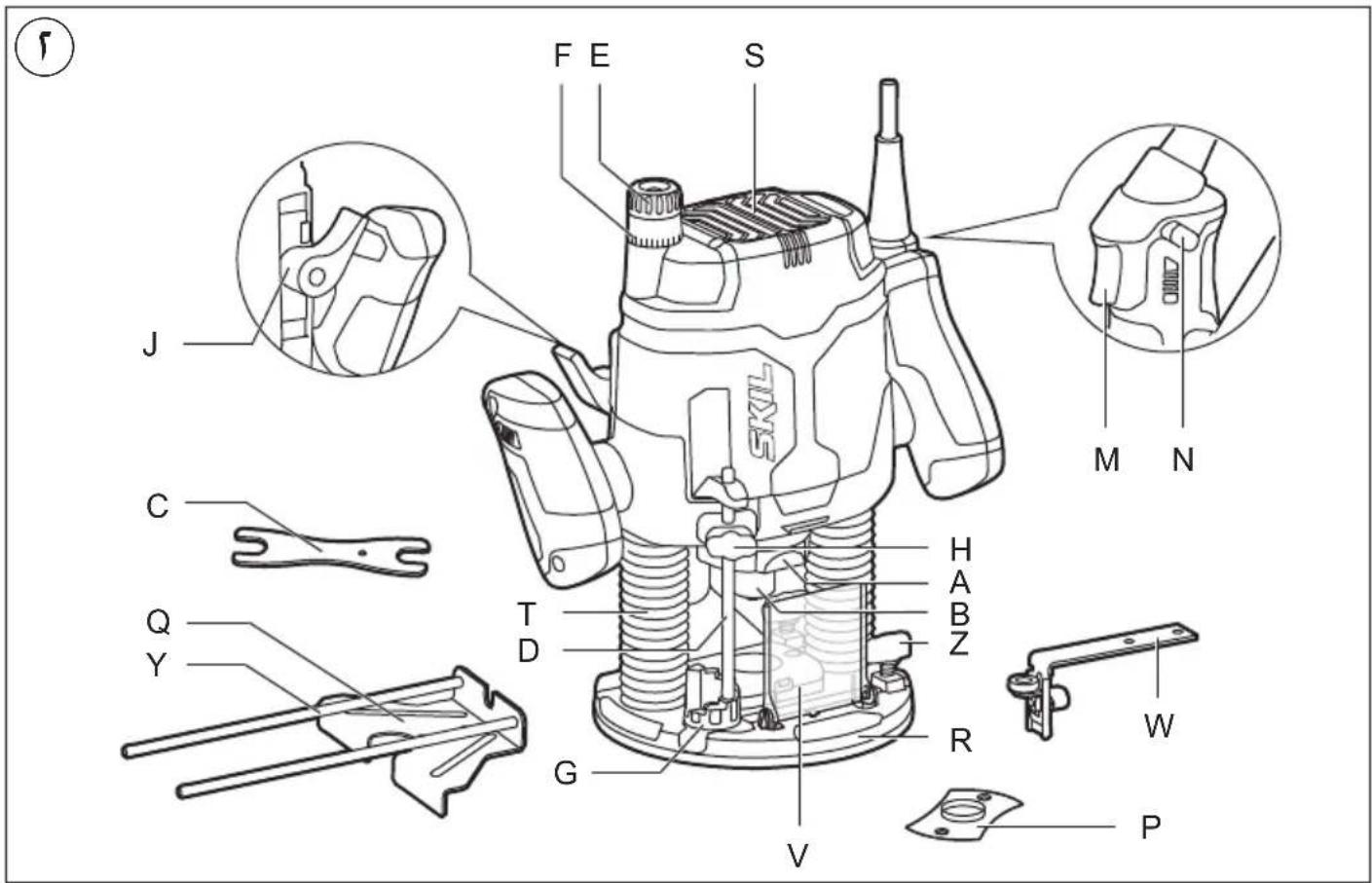 SKIL 1860 AA - J 1 - 21