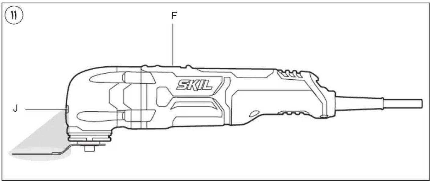 SKIL 1491 DB - PRIETAISO ELEMENTAI② - 6