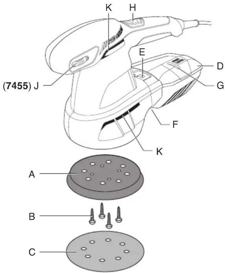 SKIL 7455 AD - 7445/7455 - 16