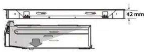 PRIVILEG PHVR6 OH5V2 IN - DIMENSIONS AND DISTANCES TO BE MAINTAINED - 3